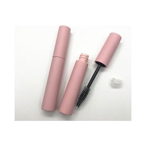 10mL Beauty Portable Empty Mascara Tube Eyelash Vial Liquid Bottle Container Pink Cap Refillable Bottles Makeup Accessories