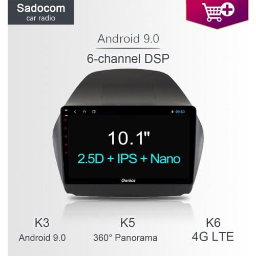 DSP 10.1" Car DVD Player 8 Core 64GB ROM 4GB RAM 4G LTE car radio GPS map Radio OBD2 TPMS Android 8.1 For Hyundai IX35 2010-2015