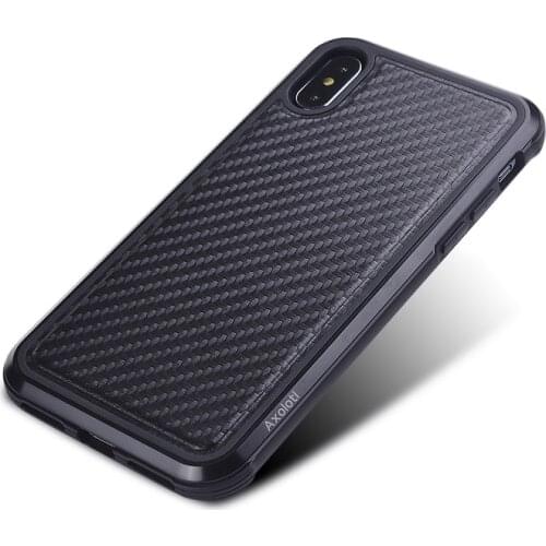 Phone Case For iPhone X Axolotl Defence Case Rugged Military Grade Drop Protection Coque For iPhone X Aluminum Frame Back Cover