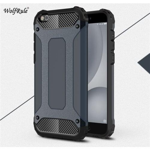 WolfRule For Phone Case Xiaomi Mi5C Anti-knock Silicone Plastic Case For Xiaomi Mi5C Business Style Case For Xiaomi Mi 5C Fundas