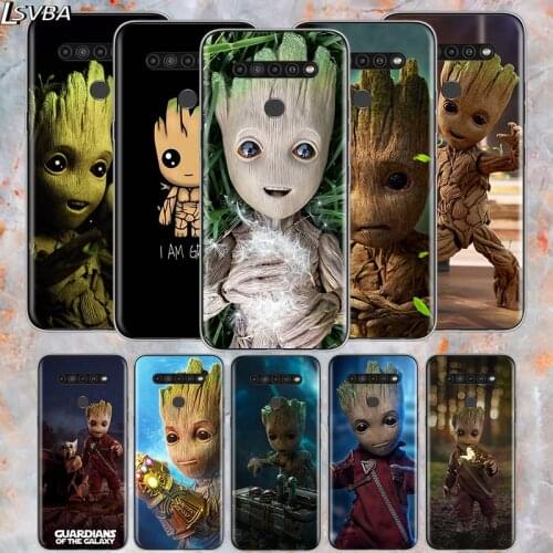 Baby Groot Cutest For LG V60 V50S V50 G8X G8S G8 G7 ThinQ 5G K61 K51S K41S K30 K20 Q60 Q9 Soft Phone Case