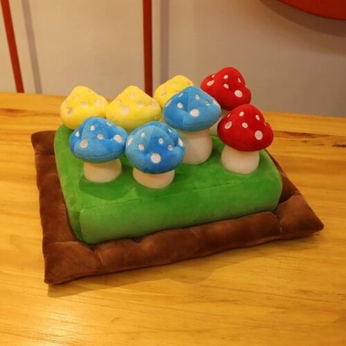 Creative Mushroom Picking Game Baby Educational Toys Pick 8 mushrooms on the glass floor Fun toys for children