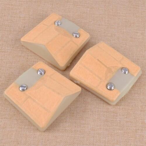 LETAOSK 3pcs Air Filter Replaces 501807105 Yellow Plastic Fit For Husqvarna 61 66 181 266 281 288 288XP Chainsaw Part