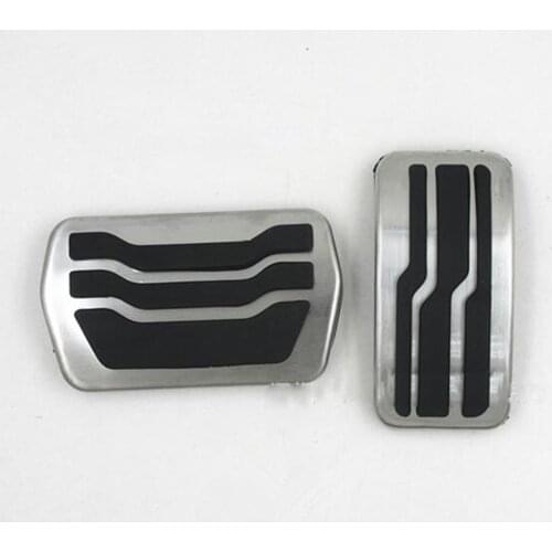Stainless Steel Car Pedal Pads Pedals Cover for Ford C-Max CMax S-Max MK2 2011~2019 Accessories