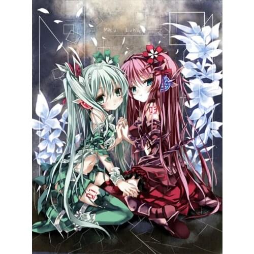 New cartoon Anime sisters full square/round Diamond Painting cross stitch Diamond mosaic embroidery rhinestone painting,E1541