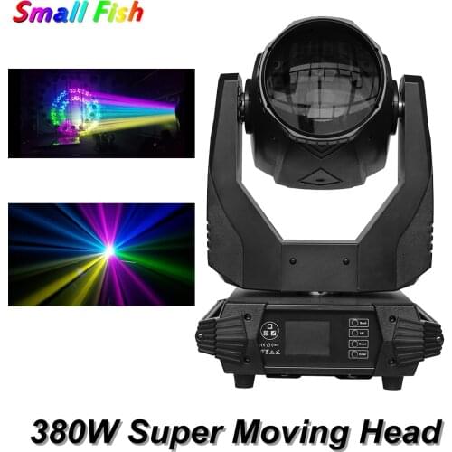 New High Bright Super Beam 380W Moving Head Light 380W Lyre Beam Spot 2IN1 DJ Disco Light DMX512 Party Club Bar Stage Lighting