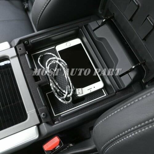 Plastic Interior Center Console Armrest Storage Box Holder For Land Rover Range Rover Evoque 2012-2018 1pcs Car Decoration