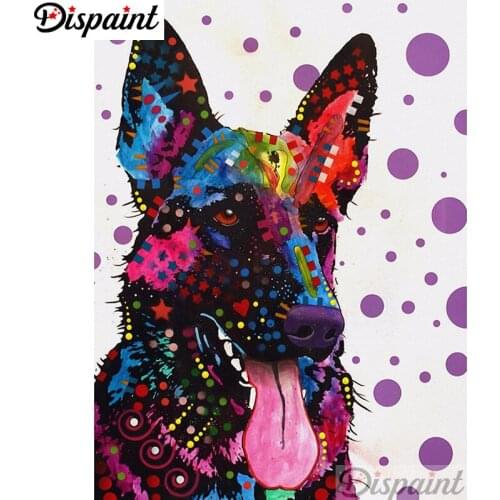 Dispaint Full Square/Round Drill 5D DIY Diamond Painting "Color deer" Embroidery Cross Stitch 3D Home Decor A01021
