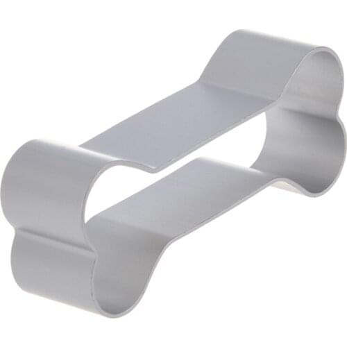 Lovely Dog Bone Shape Cookie Cutter-Silver Cut Outs Mold For Party