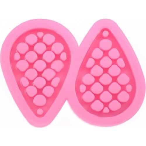 Water Drop Earrings Epoxy Resin Mold Keychain Pendant Casting Silicone Mould DIY Crafts Jewelry Casting Tools