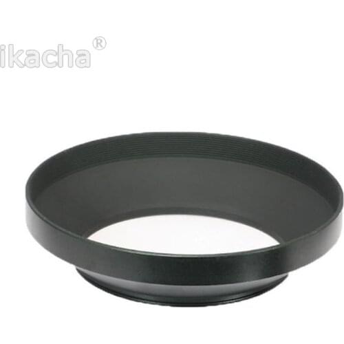 New Wide Angle Metal Hood 49 52 55 58 62 67 72 77 82mm Lens Hood Provide Choice For Canon Nikon Sony Pentax