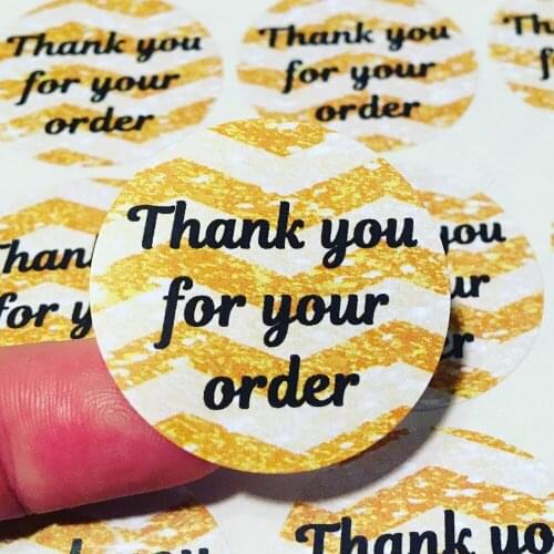 Thank you stickers, Small business stickers,Personalize Social Media Stickers, Order Package Lables