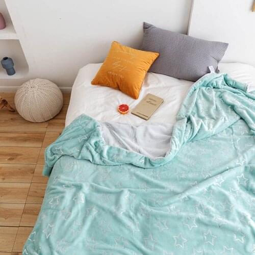 Svetanya Green Solid Soft Embossed Blankets Thick Winter Velvet Fleece Throws Microfiber Polyester Sheets Bedspread
