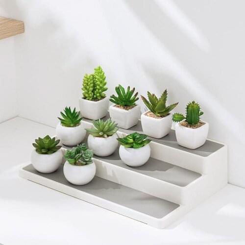 3 Layers Cabinet Organizer Storage Pantry Shelf Organizer Rack Bathroom Jar Spice Accessories Kitchen Shelves Home Shelf