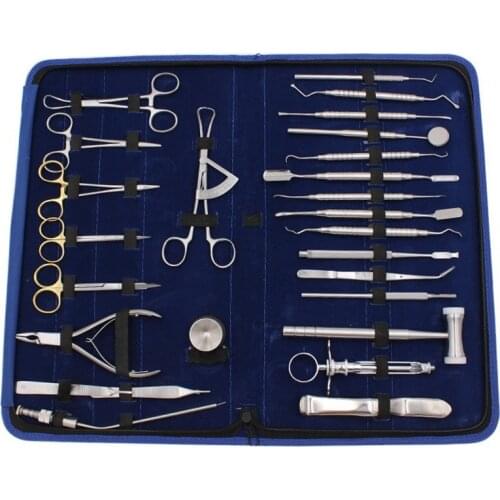 26 pcs/set High Quality Dental Planting set Dental Implant kit Stainless steel Instrument Dentist Surgical Tool