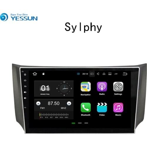 YESSUN Android Car Navigation GPS For Nissan Sylphy 2012~2015 Audio Video HD Touch Screen Stereo Multimedia Player No CD DVD