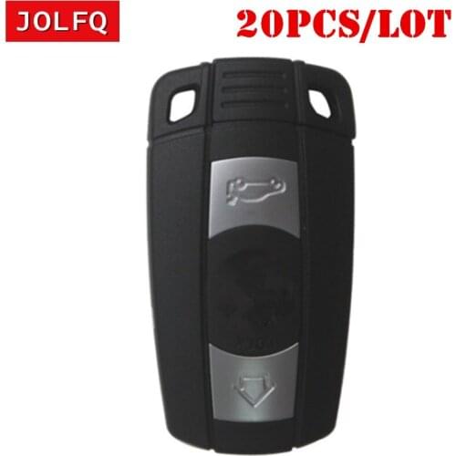 DHL Free ship smart key 3 button car key for BMW key 1 3 5 6 series 315 868 Mhz CAS3 X3 X5 X6 E36 E87 E90 E91 ID46 chip for bmw