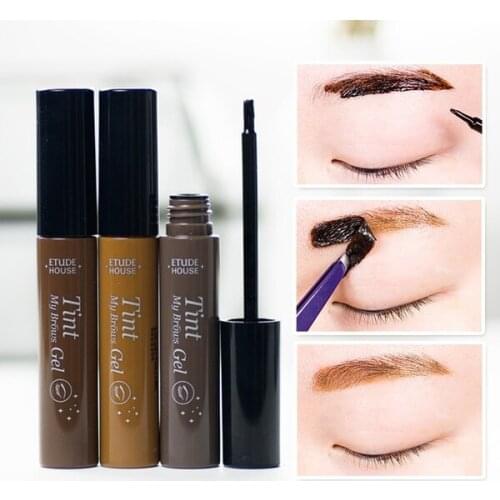 Easytomakeup 3 Days Long Lasting Peel off Eyebrow Tint Gel Tattoo Makeup Eyebrow Cream Dye Color Natural 5g