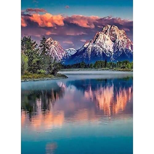 DIY HandPainted Oil Painting Paint By Numbers For Adults Children Landscape Picture Paint Home Decoration Unique Gift