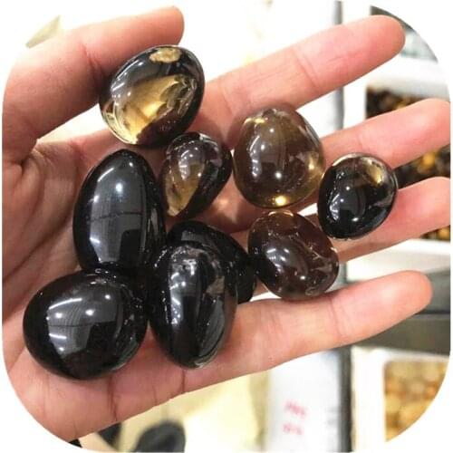 Natural Quartz Crystal Smoky Quartz Tumbled Crystals Healing Stone for Home Decoration
