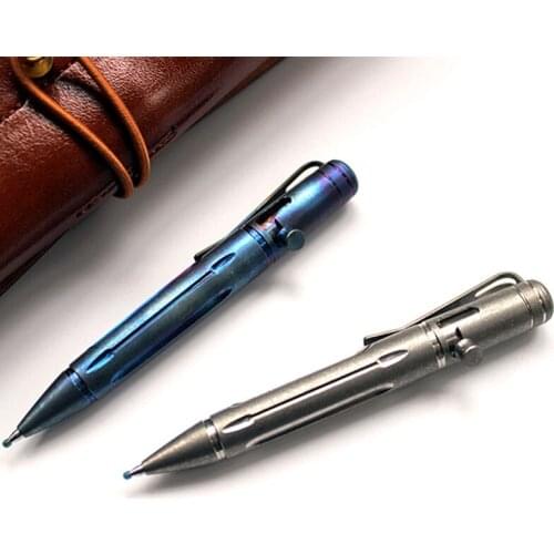 2018 NEW Titanium Alloy Mini Version Tactical Pen EDC Pocket tool Signing Pen Tactical Self Defense Pen Outdoor Tools 1Pcs