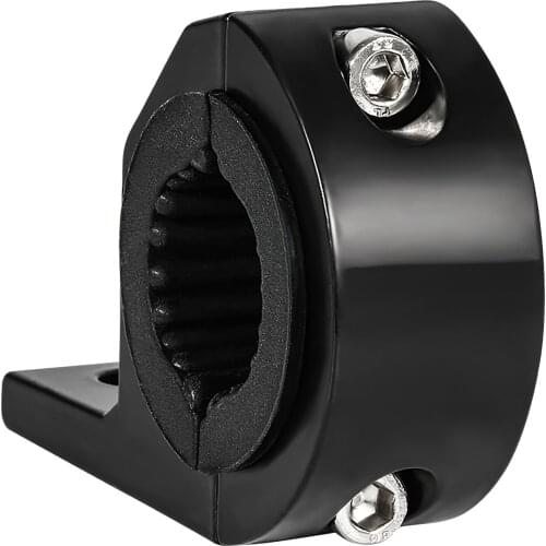 New Motorbike Spotlight Holder Universal Headlight Clamp Extended Fog Light Mount Aluminum Alloy Extension Lamp Bracket