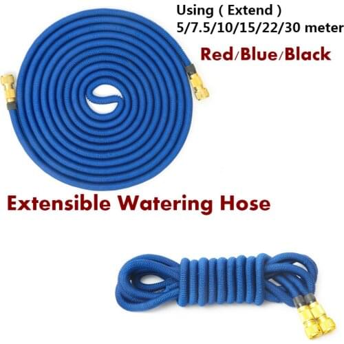 New Garden Hose Expandable Magic Flexible Water Hose EU Hose Plastic Hoses Pipe With Spray Gun To Watering Car Wash Spray