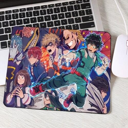 Mairuige The Japan Hot Popular Comic My Hero Academia Anime Boku No Hero Pattern Printed Game mousepad Gaming Mouse Pads