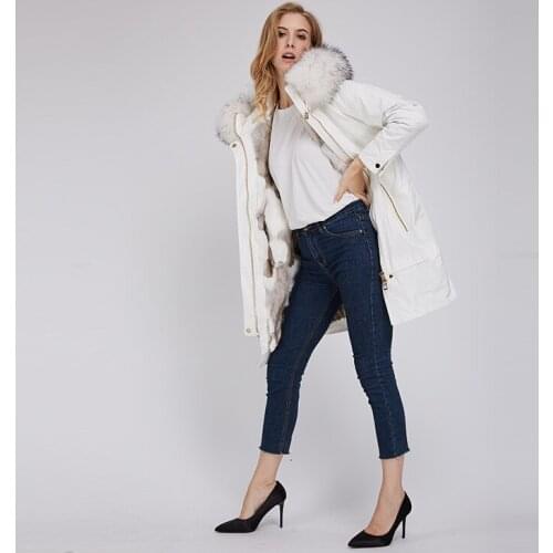 QIUSHAN Women's Parkas With A Hood