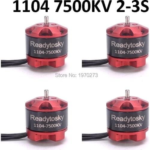 Readytosky 1104 7500KV 2-3S Brushless Motor Engine for ELF 88mm Q90 Mini FPV Racer Racing Drone Spare Parts Accessories