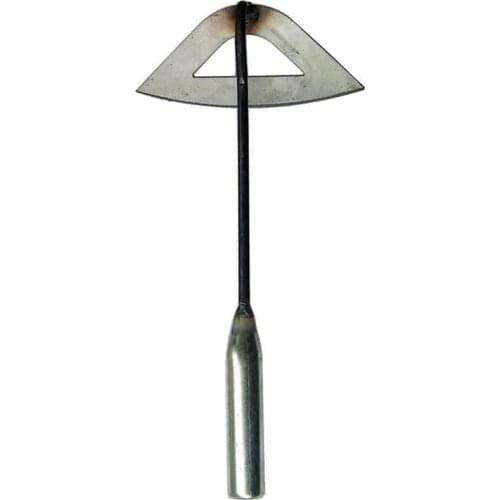 Steel Hardened Hollow Hoe Handheld Weeding Rake Planting Vegetable Farm Garden Tools Agriculture Tool Weeding Parts