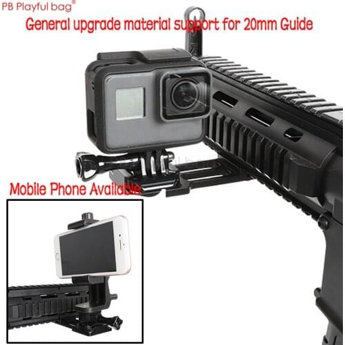 Playful bag CS toys Water Bullet Gun Camera Fixed Bracket 20 mm Guideway Handguard Base Water bullet gun accessories JD13