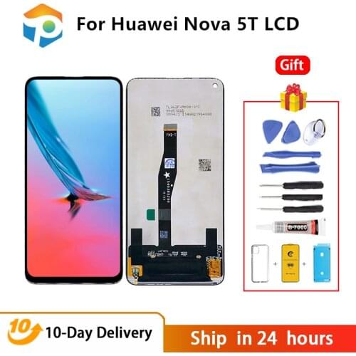 6.26" For Huawei Honor 20 LCD Display Touch Screen Digitizer For Huawei YAL-L21 YAL-L61A YAL-L71A Nova 5T LCD Replacement Parts