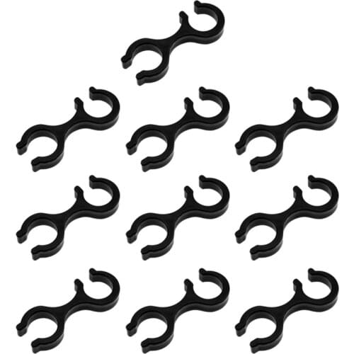 10Pcs Walking stick buckle basket rubber tip carbon fiber hike telescope nordic camp alloy ferrule crutch bar ski