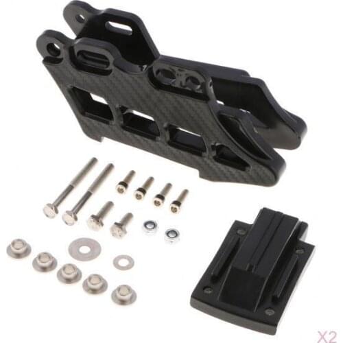 2x Rear Chain Guard for Kawasaki KX250F KX450F 2009-2017 KDX200 1989-2006