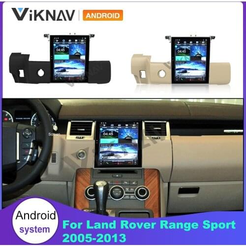 Car Radio Multimedia Player HD Screen for Land Rover Range Sport 2005-2011 2012 2013 Android Stereo Receiver GPS Navigation FM