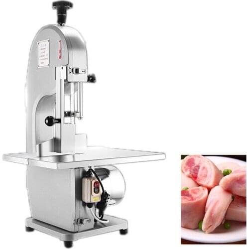 BEIJAMEI 1100W Commercial Frozen Meat Fish Chicken Meat Bone Saw Cutting Machine Slicer Meat Band Bone Cutting Machine