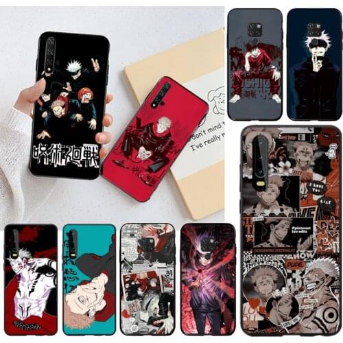 Jujutsu Kaisen Uchida Yuuma Gojo Satoru Phone Case for Huawei P40 P30 P20 lite Pro Mate 30 20 Pro P Smart 2020 prime