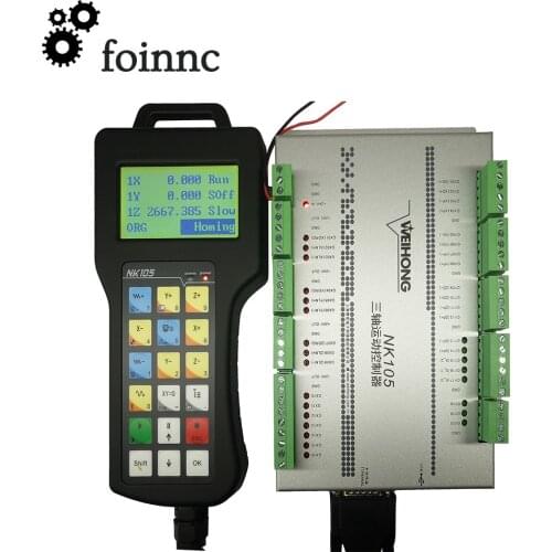 CNC WEIHONG NK105 3axis handwheel control system Auto DSP engraving motion controller laser, flame, plasma cutting machine
