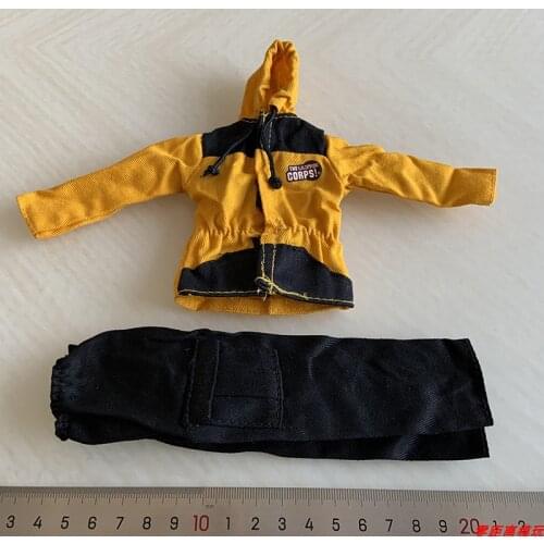 1:6 Scale Action Figure Uniform Soldiers Clothes Accessories soldiers Mountaineering Hooded Coat Pants Suit Casual ClothingModel