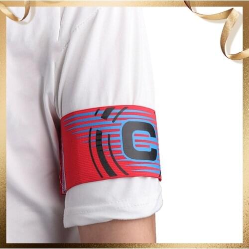 Football Captain Armband Adjustable Arm Band Leader Competition Soccer Player Captain Group Armband Brazalete Capitan Band