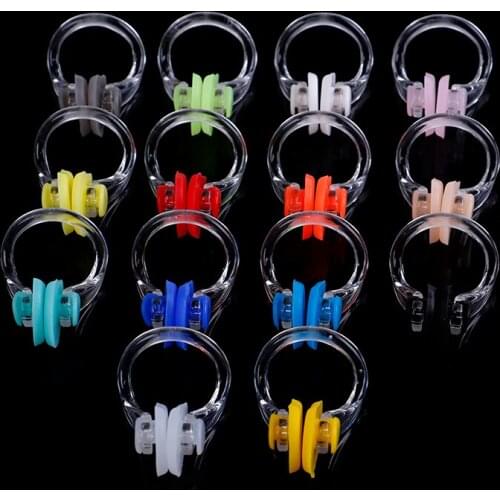 2Pcs Soft Swim Dive Supplie Soft Waterproof Swimming Earplugs Nose Clip Case Protective Prevent Water Protection Ear Plug