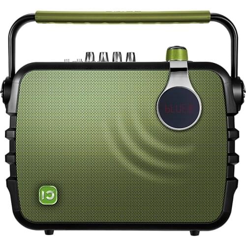 Multifunction wireless blue tooth Hi-Fi recording 60W Karaoke speaker with handheld Microphone