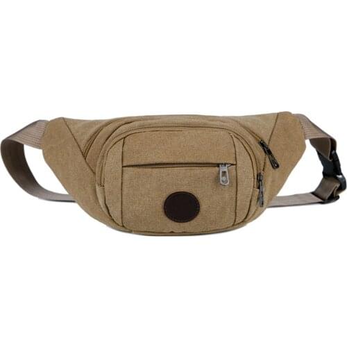 Men Travel Hands Free Lightweight Waterproof Money Pouch Outdoor Sports Washable Cycling Adjustable Strap Holiday Waist Pack