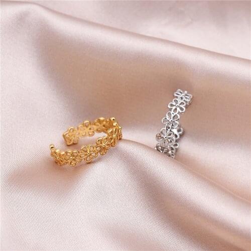 2PCS Adjustable Toe Rings Set Simple Open Thin Band Hollow Cuff Ring Forefinger Rings Open Band Foot Rings Gifts for Women