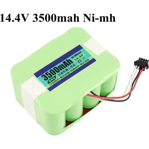 Ni-mh Battery 14.4v 3500mah Vacuum Cleaner 14.4v Battery Pack for KV8-210B 210C 510B XR210 C23 Robot Vacuum Cleaner