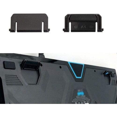 2Pcs Keyboard Bracket Leg Stand for logitech G910 Keyboard Repair Parts Black C26