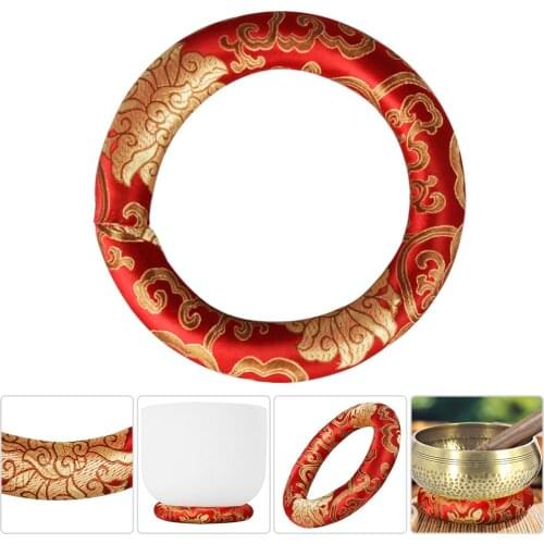Singing Bowl Cushion Buddhism Tibetan Percussion Instrument Bowls Mats Pads Arts Crafts Tool High Quality Instruments Parts