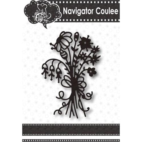 Fresh flowers Metal cutting mold Graffiti scrapbook for DIY craft Stamps and molds Paper card making New cutting mold in 2021