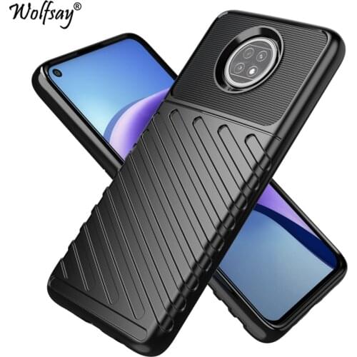 Rugged Fiber Shield Cover For Xiaomi Redmi Note 9T 5G Case Full Cover Back Case For Redmi Note 9T 5G Case For Redmi Note 9T 5G